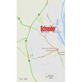 Schneider Dunaújváros Tesco térkép