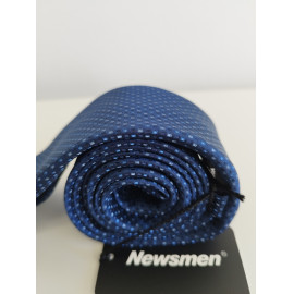 SLIM kèk mintàs nyakkendő ( új )