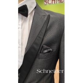  Schneider esküvői öltöny(5 részes)szürke