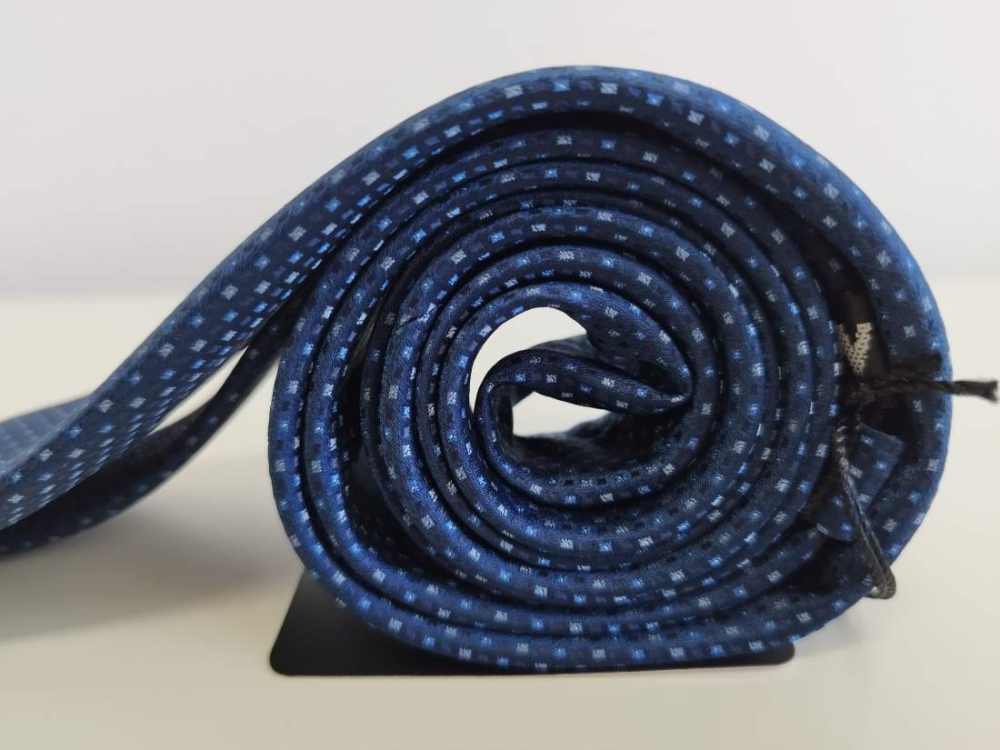 SLIM kèk mintàs nyakkendő ( új )
