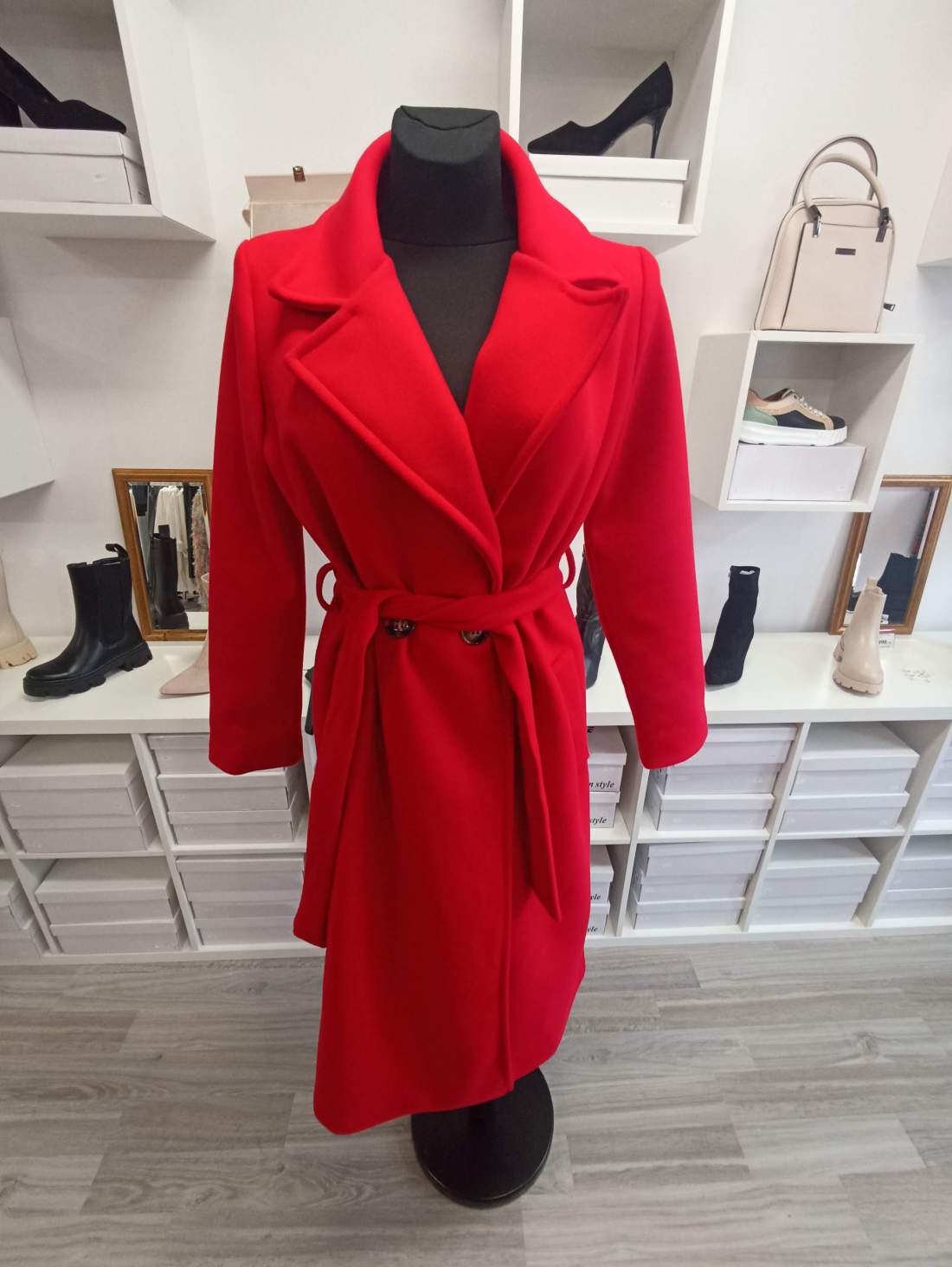 Kabát Piros / Italy (új)