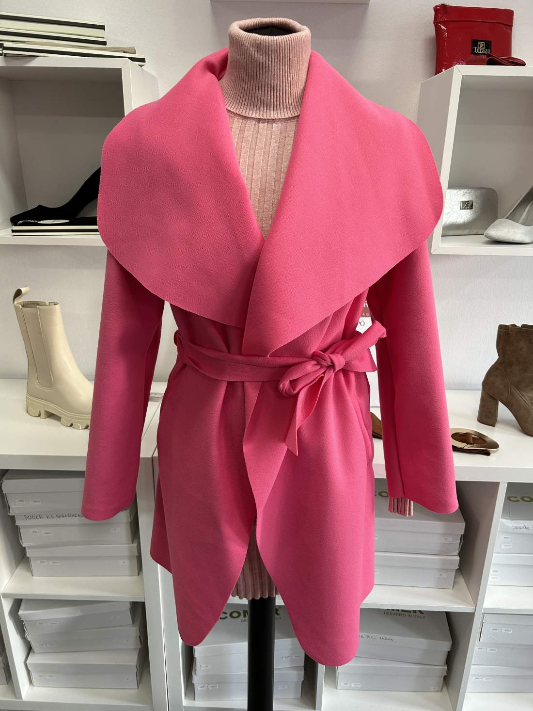 Pink átmeneti kabát